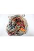 Silk scarf Hermes (size 140 * 140 cm)