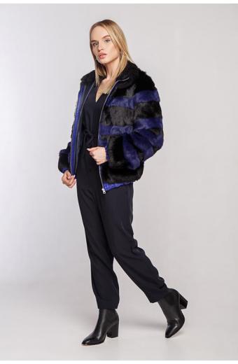 Куртка-бомбер из кролика. Арт. 215006. Размер 46 (М)