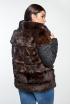 Куртка из меха кролика. Арт. 225001.  Размер 44, 46.