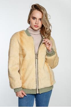 Двухсторонняя куртка из меха нутрии. Арт. 234006. Размер 46 (М).