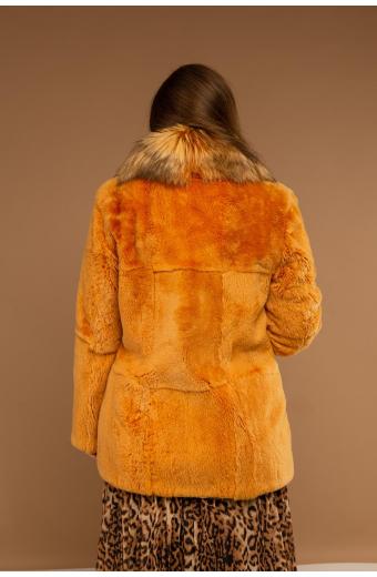 Куртка из меха нутрии. Арт. 234010. Размер 52 (XL).