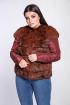 Куртка из меха кролика. Арт. 235001.  Размер 46, 48