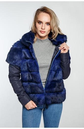Куртка из меха кролика. Арт. 235002.  Размер 46.
