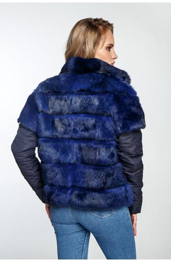Куртка из меха кролика. Арт. 235002.  Размер 46.