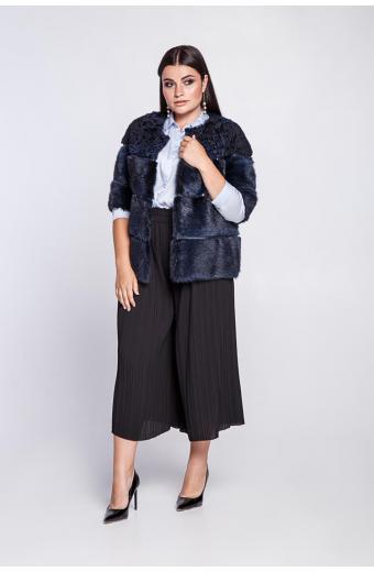 Куртка из меха сурка и каракуля. Арт. 236001. Размер 46 (М).