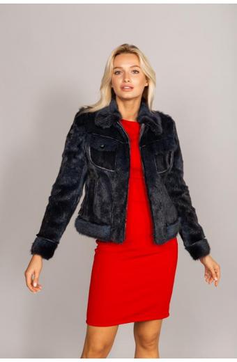 Groundhog fur jacket