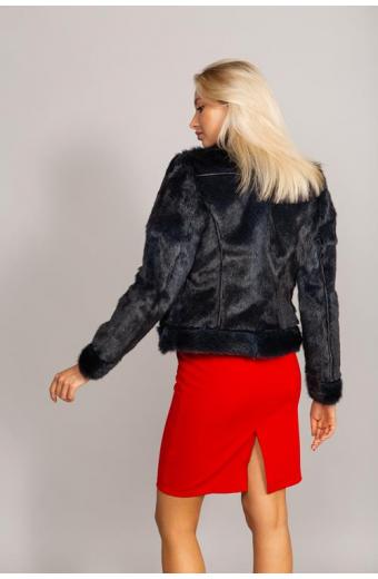 Groundhog fur jacket