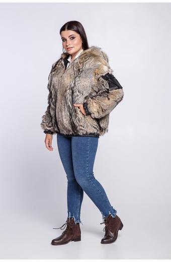 Куртка из меха койота. Арт. 239005