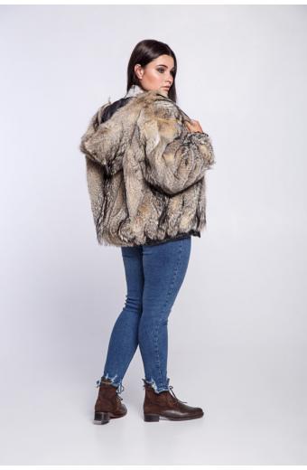 Куртка из меха койота. Арт. 239005