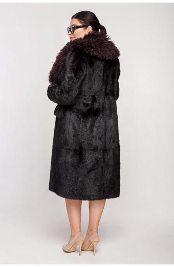 Шуба из сурка. Арт. 326008. Размер 48 (L), 54 (2XL).