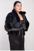 Kimono jacket made of muskrat fur. Art. 5310001. Size 48 (L). Kimono jacket made of muskrat fur. Art. 5310001. Size 48 (L).