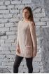 Hand knitted jumper.